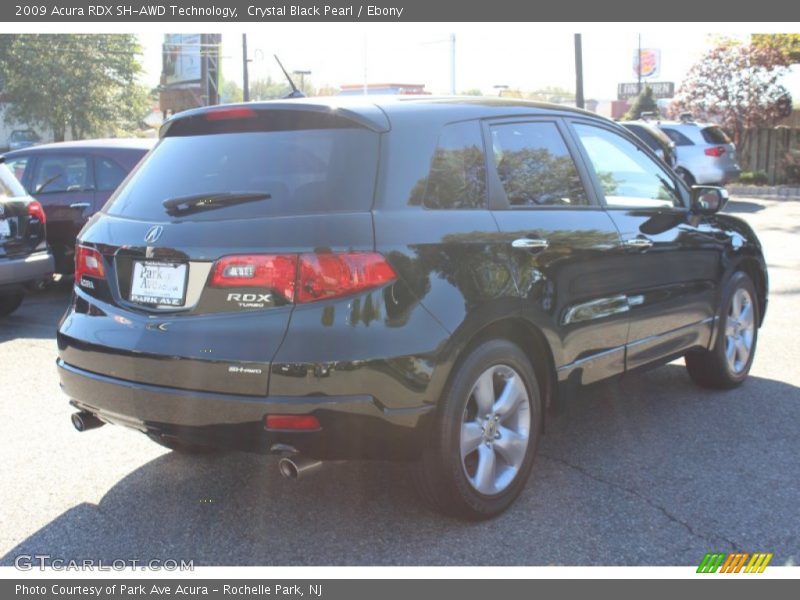 Crystal Black Pearl / Ebony 2009 Acura RDX SH-AWD Technology