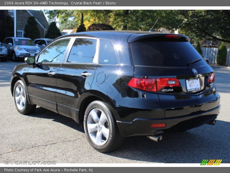 Crystal Black Pearl / Ebony 2009 Acura RDX SH-AWD Technology