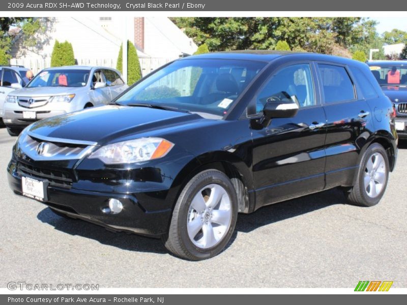 Crystal Black Pearl / Ebony 2009 Acura RDX SH-AWD Technology