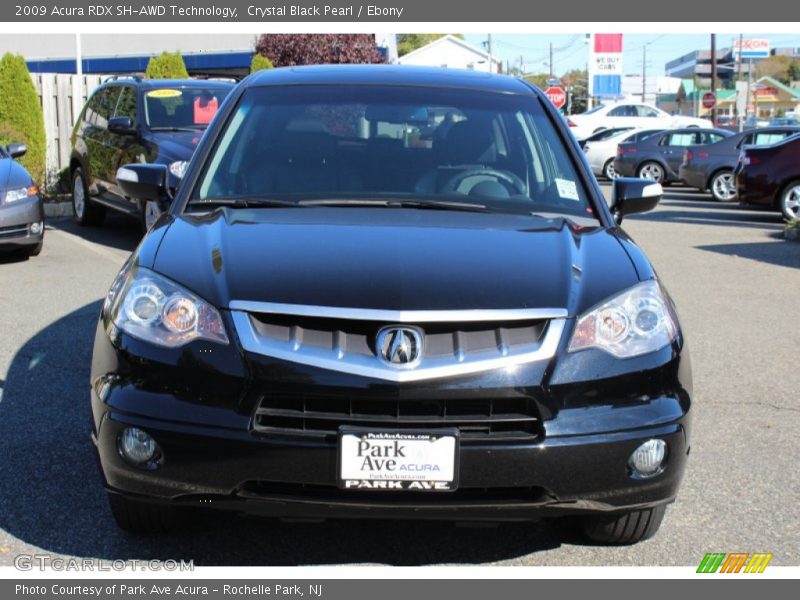 Crystal Black Pearl / Ebony 2009 Acura RDX SH-AWD Technology