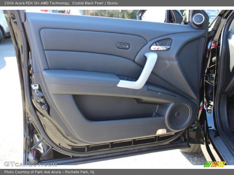 Crystal Black Pearl / Ebony 2009 Acura RDX SH-AWD Technology