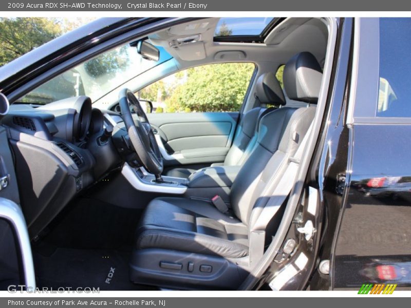Crystal Black Pearl / Ebony 2009 Acura RDX SH-AWD Technology