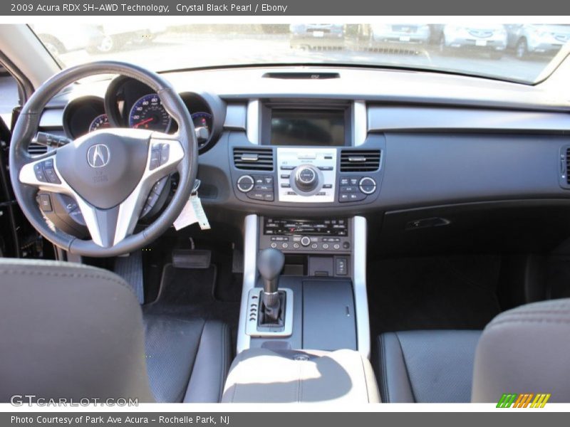 Crystal Black Pearl / Ebony 2009 Acura RDX SH-AWD Technology