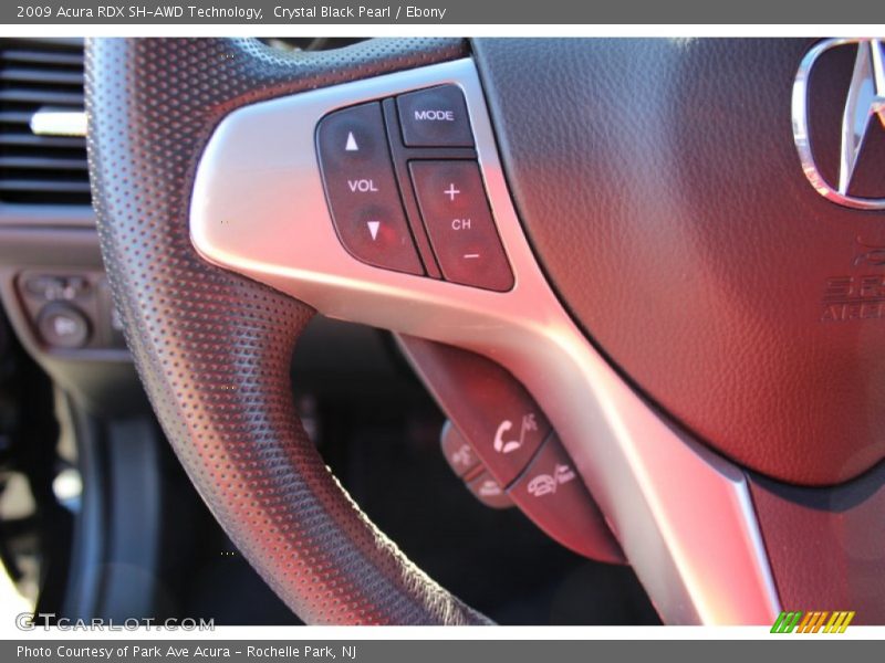 Crystal Black Pearl / Ebony 2009 Acura RDX SH-AWD Technology