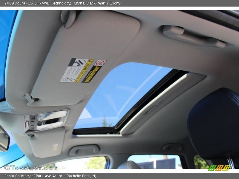 Crystal Black Pearl / Ebony 2009 Acura RDX SH-AWD Technology