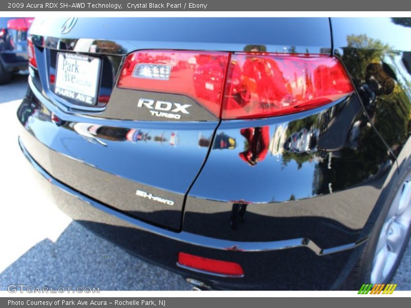 Crystal Black Pearl / Ebony 2009 Acura RDX SH-AWD Technology