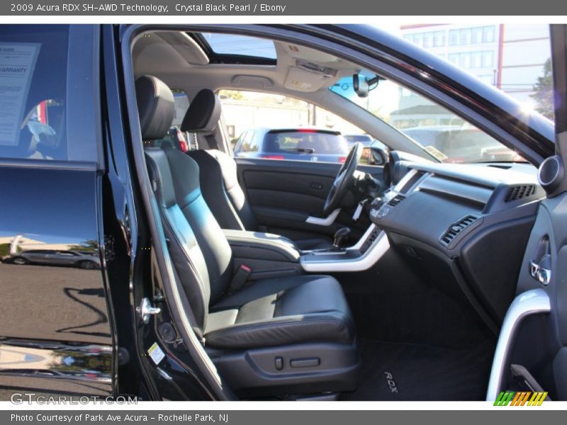 Crystal Black Pearl / Ebony 2009 Acura RDX SH-AWD Technology