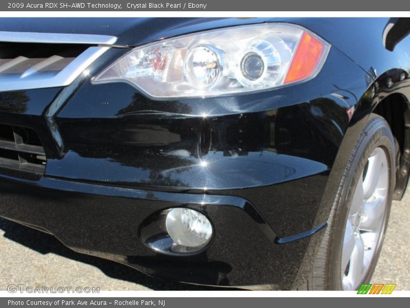Crystal Black Pearl / Ebony 2009 Acura RDX SH-AWD Technology