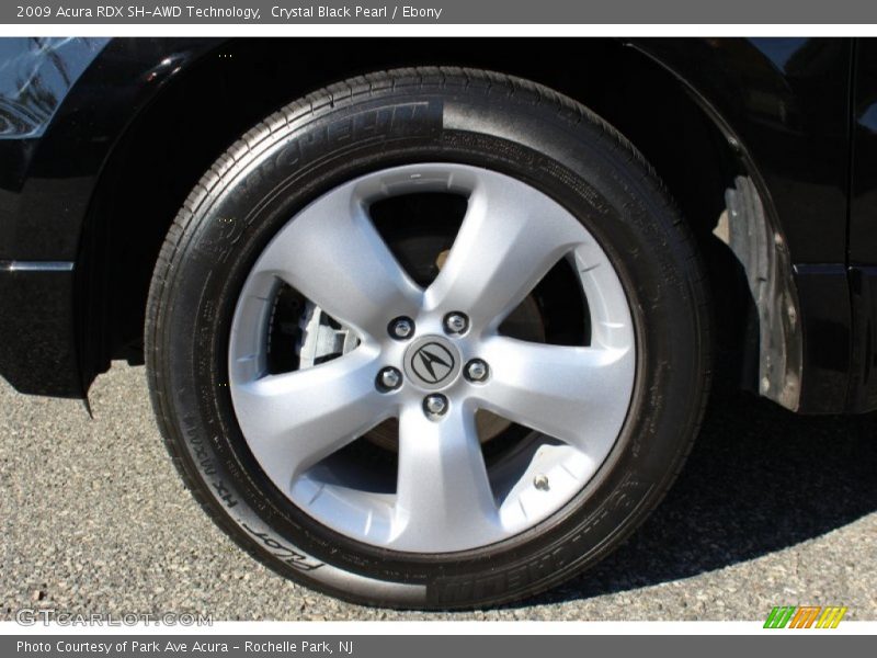 Crystal Black Pearl / Ebony 2009 Acura RDX SH-AWD Technology