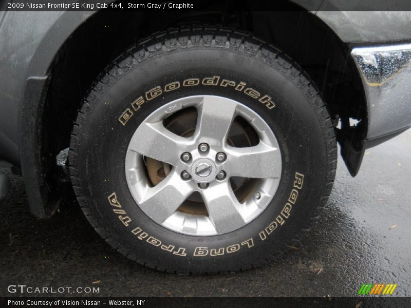 Storm Gray / Graphite 2009 Nissan Frontier SE King Cab 4x4