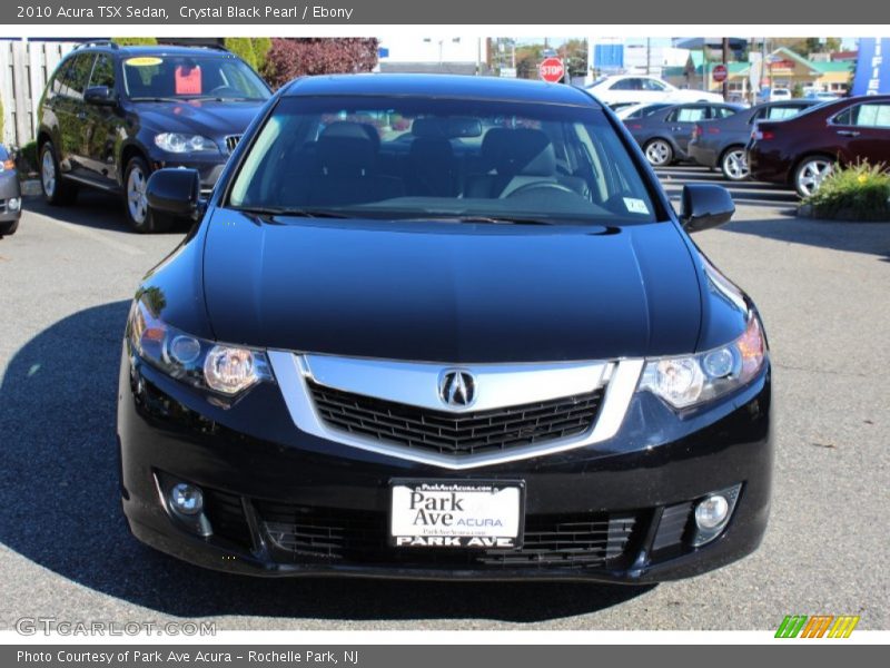 Crystal Black Pearl / Ebony 2010 Acura TSX Sedan