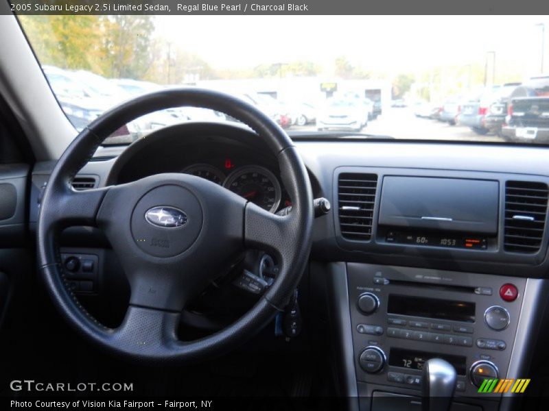 Regal Blue Pearl / Charcoal Black 2005 Subaru Legacy 2.5i Limited Sedan