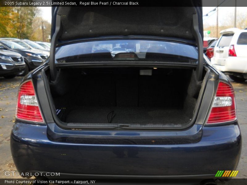 Regal Blue Pearl / Charcoal Black 2005 Subaru Legacy 2.5i Limited Sedan