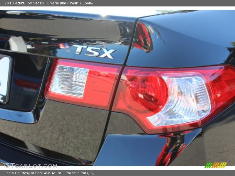 Crystal Black Pearl / Ebony 2010 Acura TSX Sedan