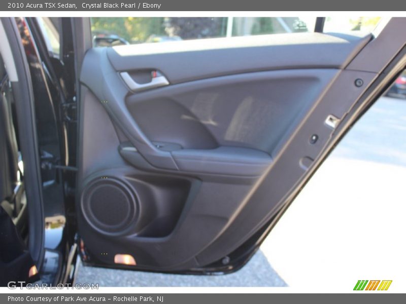 Crystal Black Pearl / Ebony 2010 Acura TSX Sedan