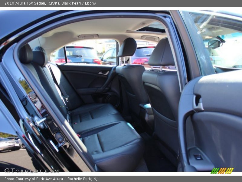 Crystal Black Pearl / Ebony 2010 Acura TSX Sedan