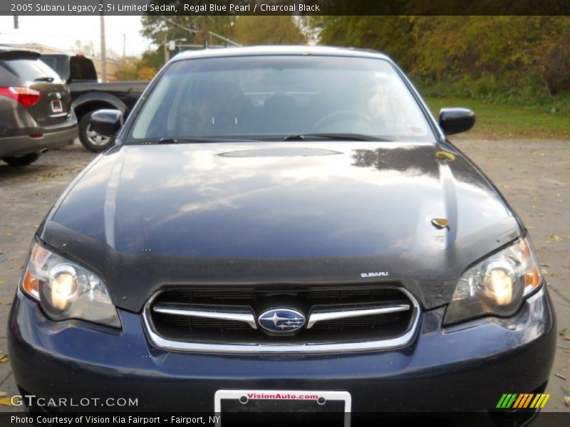 Regal Blue Pearl / Charcoal Black 2005 Subaru Legacy 2.5i Limited Sedan