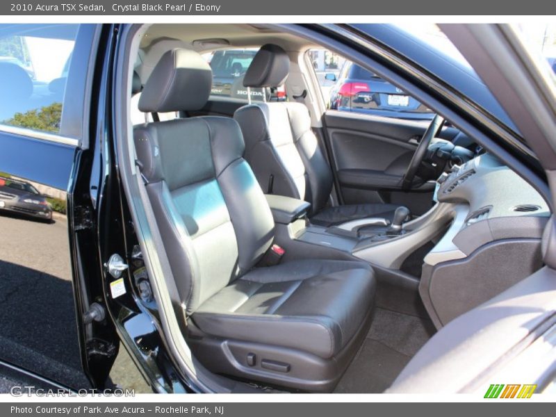 Crystal Black Pearl / Ebony 2010 Acura TSX Sedan