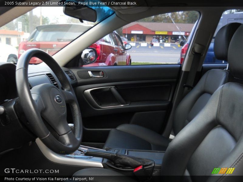 Regal Blue Pearl / Charcoal Black 2005 Subaru Legacy 2.5i Limited Sedan