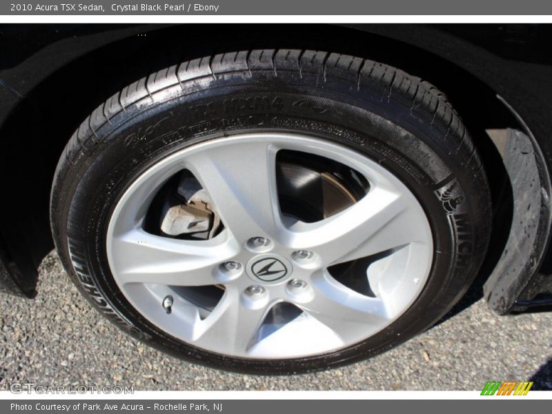 Crystal Black Pearl / Ebony 2010 Acura TSX Sedan