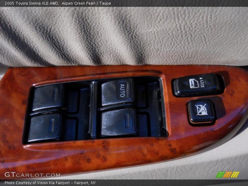 Aspen Green Pearl / Taupe 2005 Toyota Sienna XLE AWD