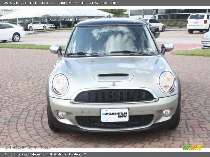Sparkling Silver Metallic / Grey/Carbon Black 2010 Mini Cooper S Hardtop