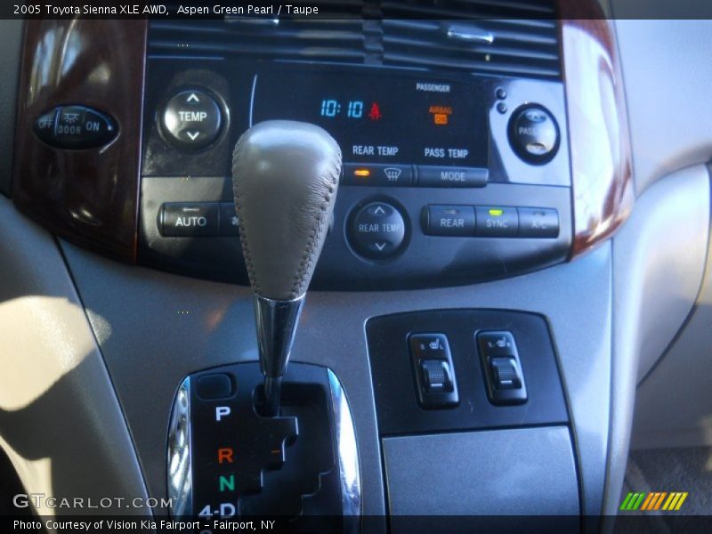 Aspen Green Pearl / Taupe 2005 Toyota Sienna XLE AWD