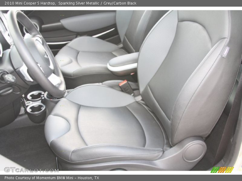 Sparkling Silver Metallic / Grey/Carbon Black 2010 Mini Cooper S Hardtop