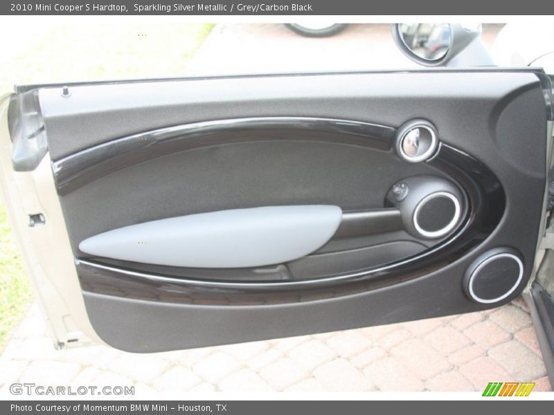 Sparkling Silver Metallic / Grey/Carbon Black 2010 Mini Cooper S Hardtop