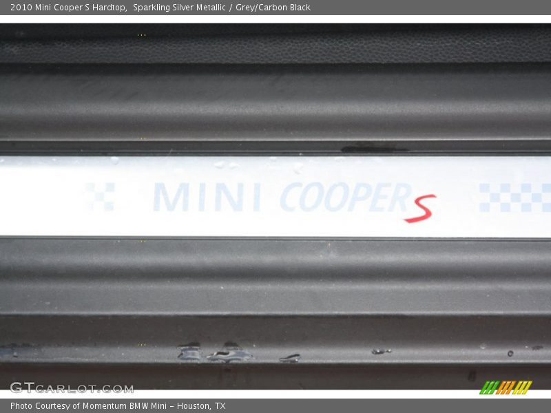 Sparkling Silver Metallic / Grey/Carbon Black 2010 Mini Cooper S Hardtop