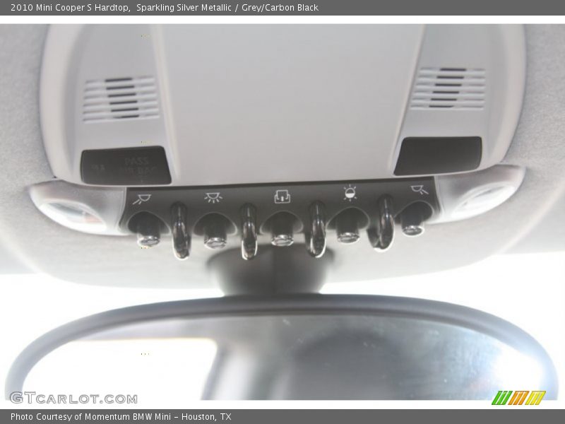 Sparkling Silver Metallic / Grey/Carbon Black 2010 Mini Cooper S Hardtop