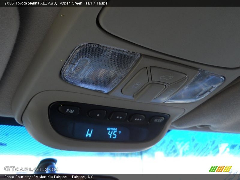 Aspen Green Pearl / Taupe 2005 Toyota Sienna XLE AWD