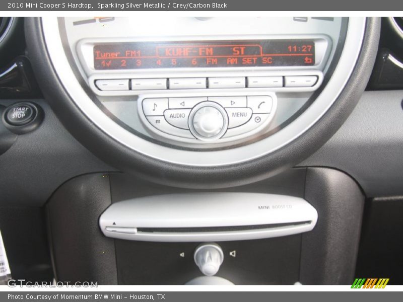 Sparkling Silver Metallic / Grey/Carbon Black 2010 Mini Cooper S Hardtop