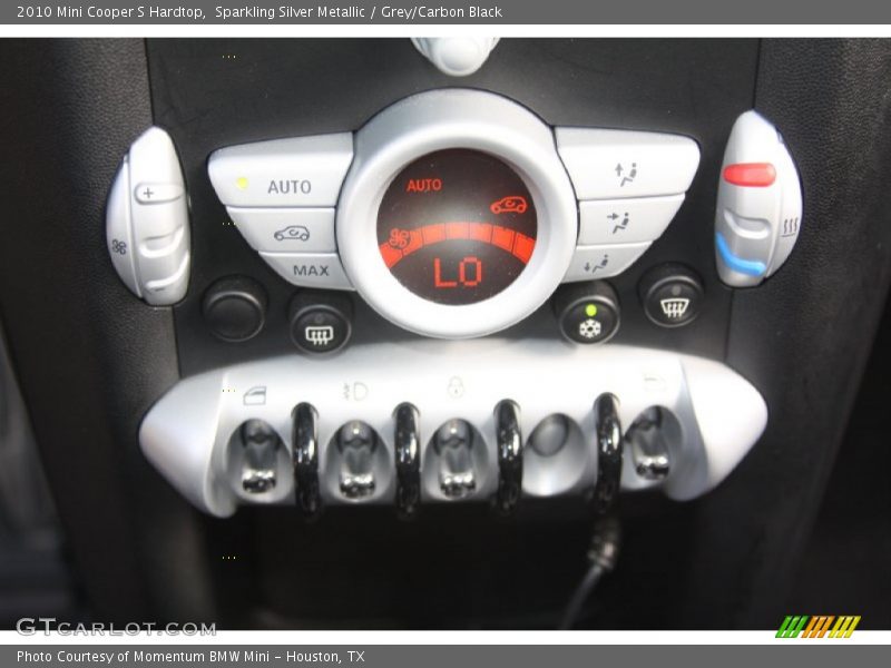 Sparkling Silver Metallic / Grey/Carbon Black 2010 Mini Cooper S Hardtop