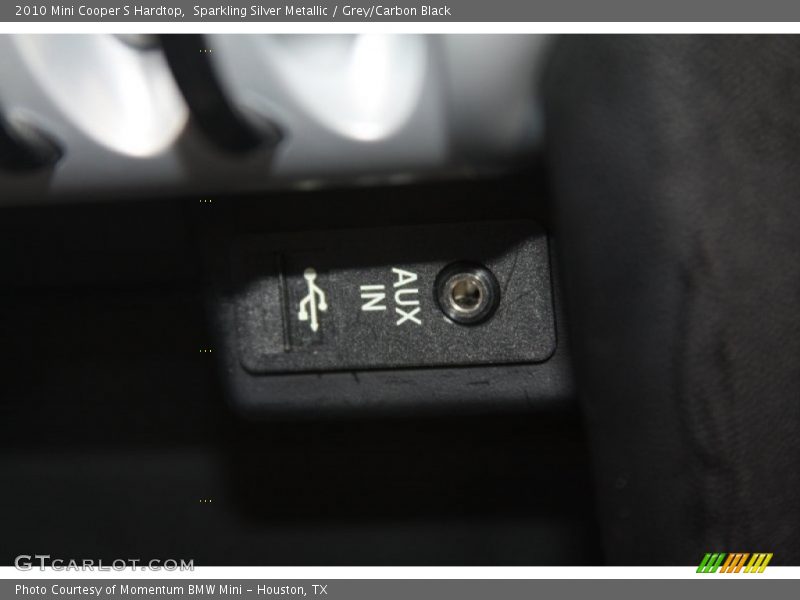 Sparkling Silver Metallic / Grey/Carbon Black 2010 Mini Cooper S Hardtop