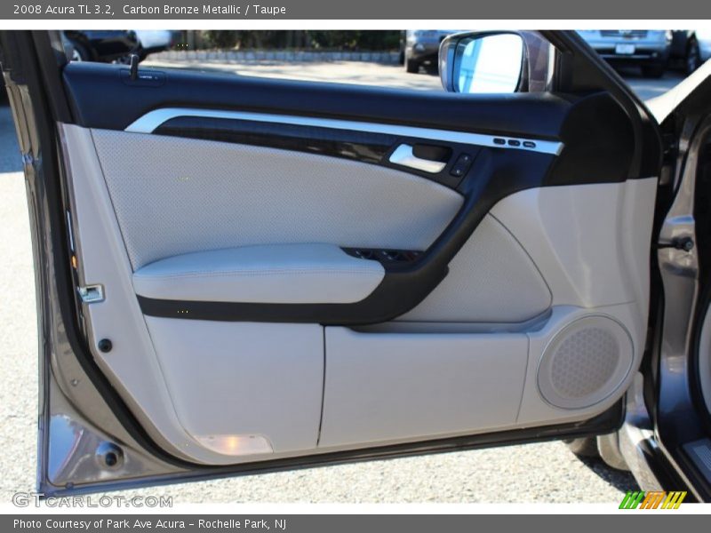Carbon Bronze Metallic / Taupe 2008 Acura TL 3.2