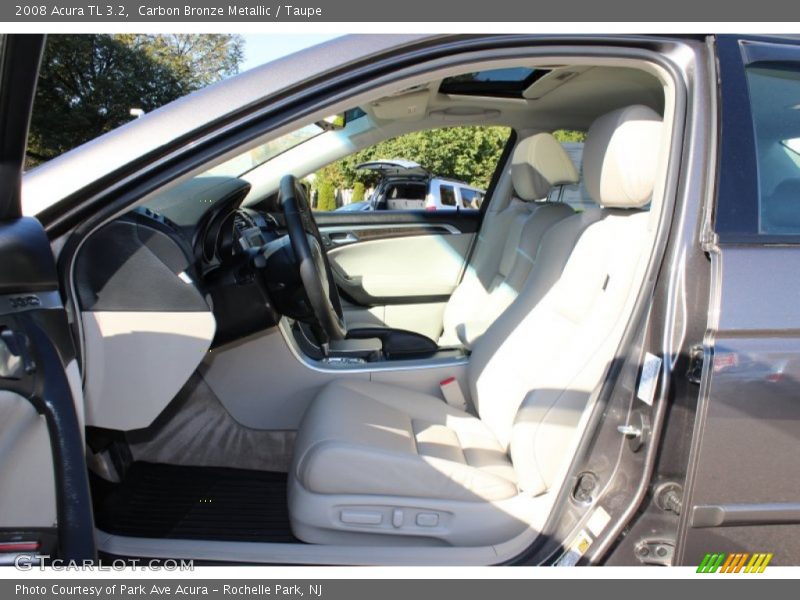 Carbon Bronze Metallic / Taupe 2008 Acura TL 3.2