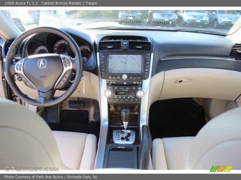 Carbon Bronze Metallic / Taupe 2008 Acura TL 3.2