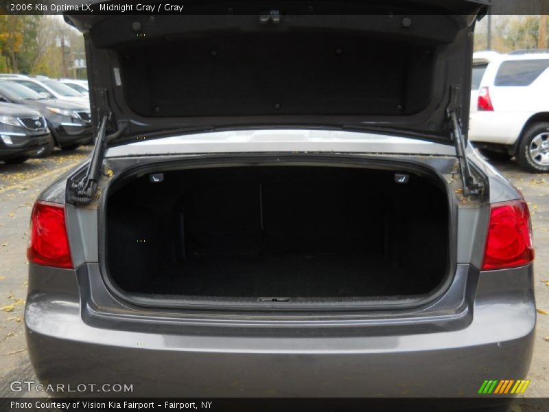 Midnight Gray / Gray 2006 Kia Optima LX