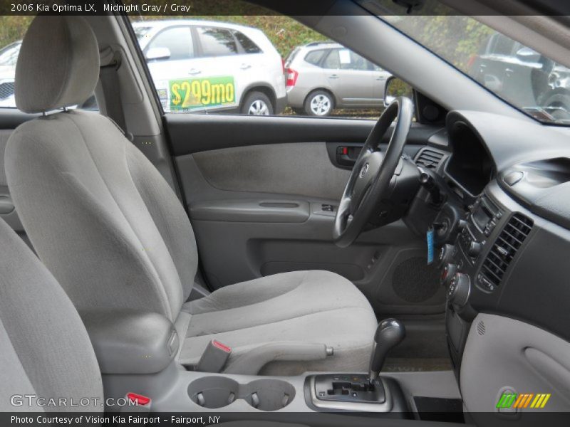 Midnight Gray / Gray 2006 Kia Optima LX