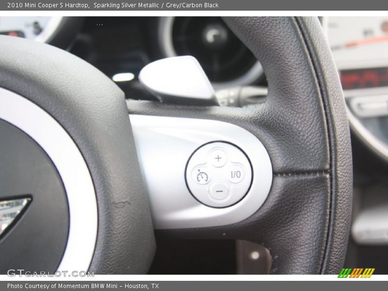 Sparkling Silver Metallic / Grey/Carbon Black 2010 Mini Cooper S Hardtop