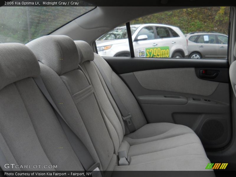 Midnight Gray / Gray 2006 Kia Optima LX