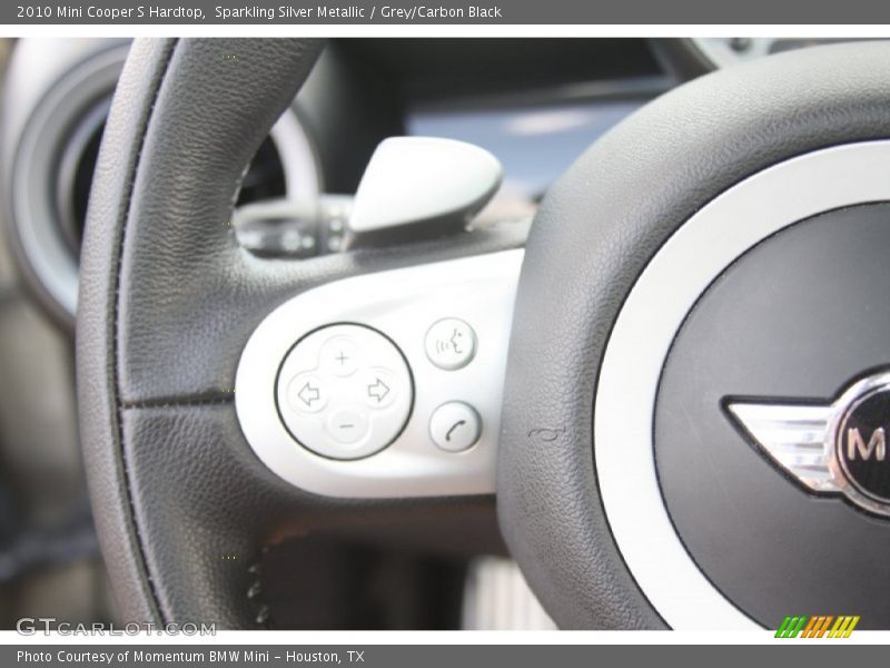 Sparkling Silver Metallic / Grey/Carbon Black 2010 Mini Cooper S Hardtop