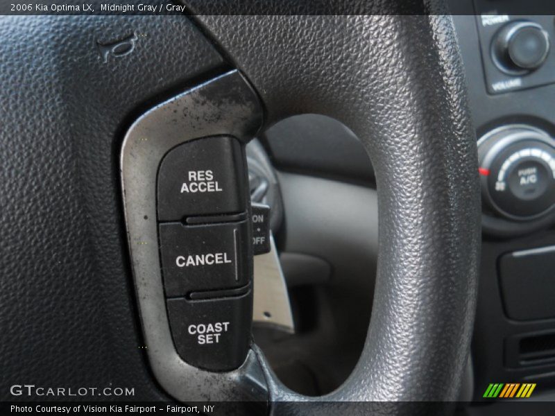 Midnight Gray / Gray 2006 Kia Optima LX