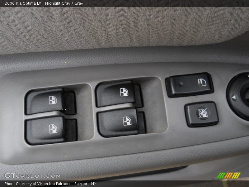 Midnight Gray / Gray 2006 Kia Optima LX