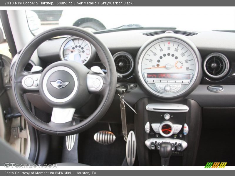 Sparkling Silver Metallic / Grey/Carbon Black 2010 Mini Cooper S Hardtop
