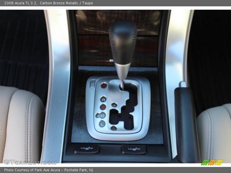 Carbon Bronze Metallic / Taupe 2008 Acura TL 3.2