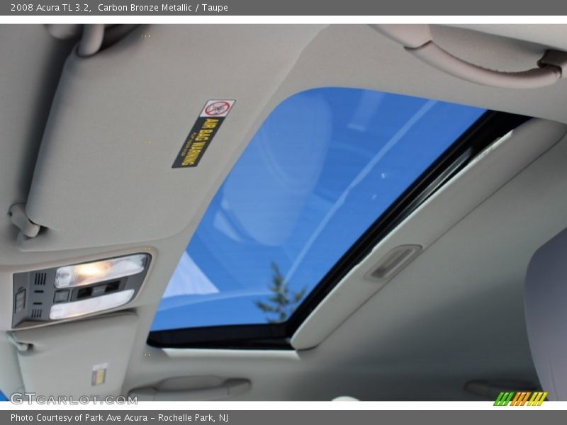 Carbon Bronze Metallic / Taupe 2008 Acura TL 3.2