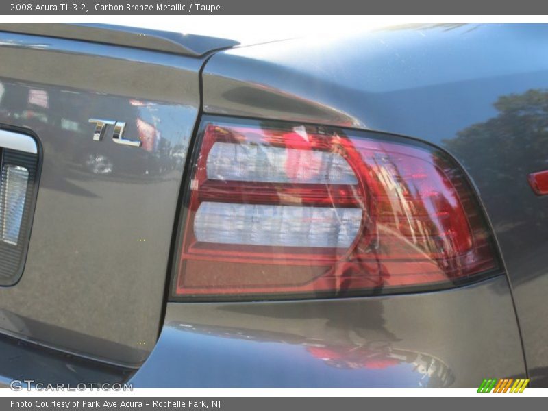 Carbon Bronze Metallic / Taupe 2008 Acura TL 3.2