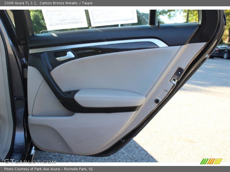 Carbon Bronze Metallic / Taupe 2008 Acura TL 3.2